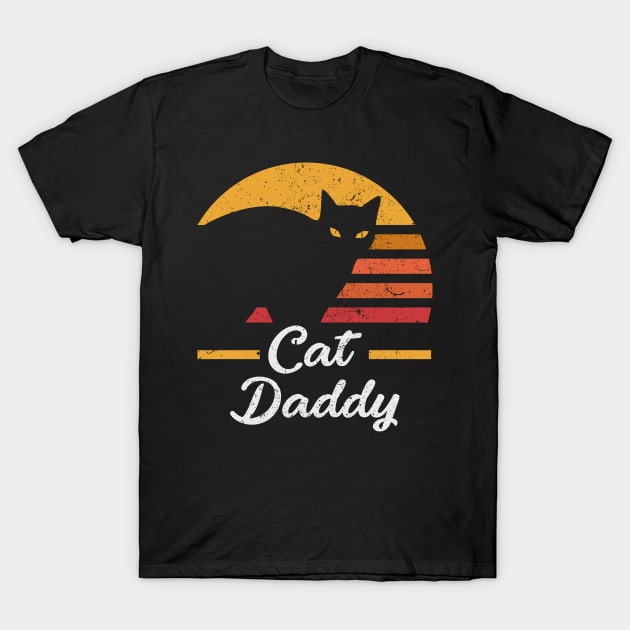 Cat Daddy Retro T-Shirt by Elegance_Shop